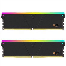 رم کامپیوتر RAM وی کالر مدل Manta XSky RGB حافظه 32 گیگابایت فرکانس 6000 مگاهرتز
